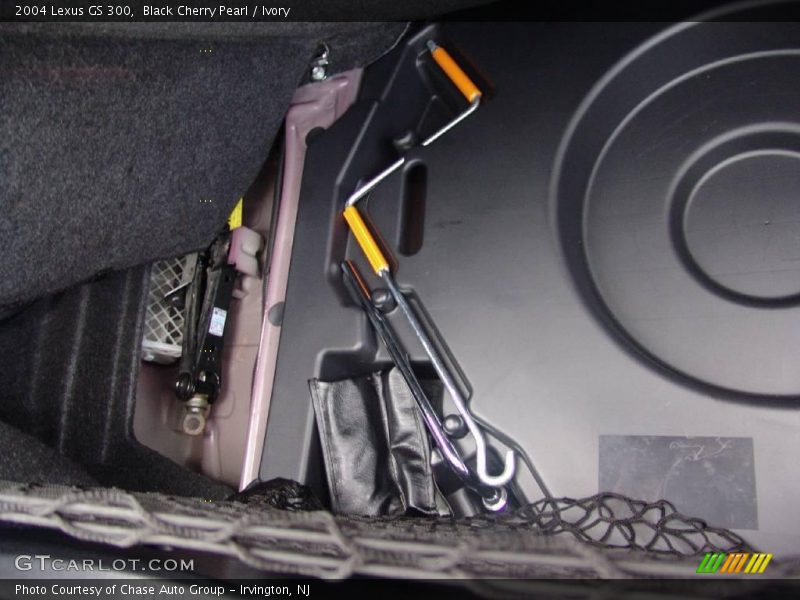 Black Cherry Pearl / Ivory 2004 Lexus GS 300