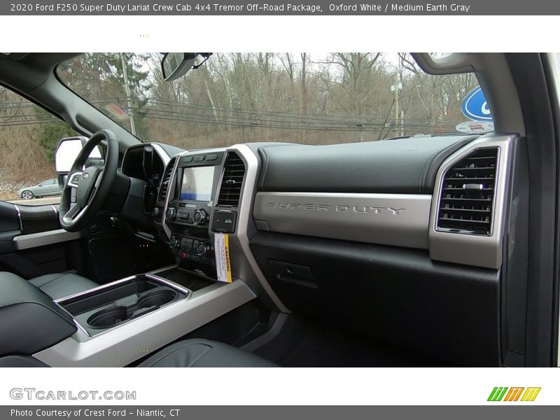 Dashboard of 2020 F250 Super Duty Lariat Crew Cab 4x4 Tremor Off-Road Package