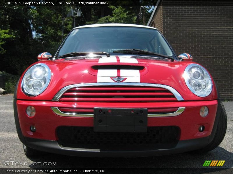 Chili Red / Black/Panther Black 2005 Mini Cooper S Hardtop