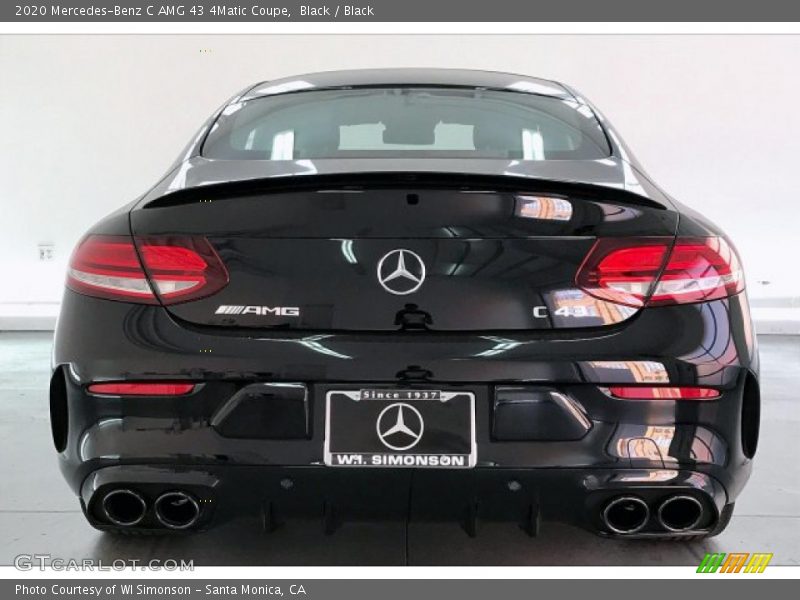 Black / Black 2020 Mercedes-Benz C AMG 43 4Matic Coupe