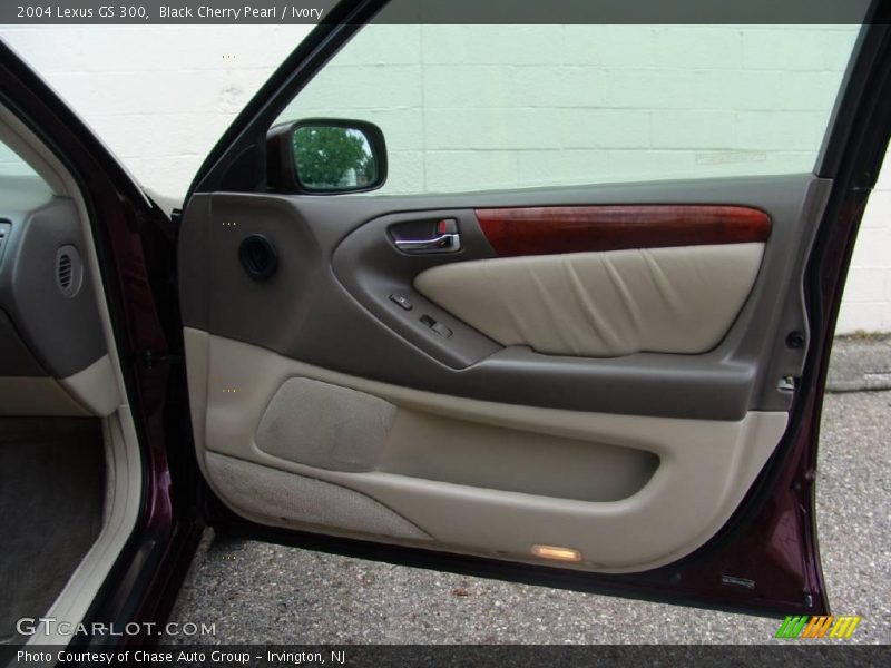 Black Cherry Pearl / Ivory 2004 Lexus GS 300