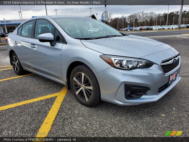 Ice Silver Metallic / Black 2019 Subaru Impreza 2.0i Premium 4-Door