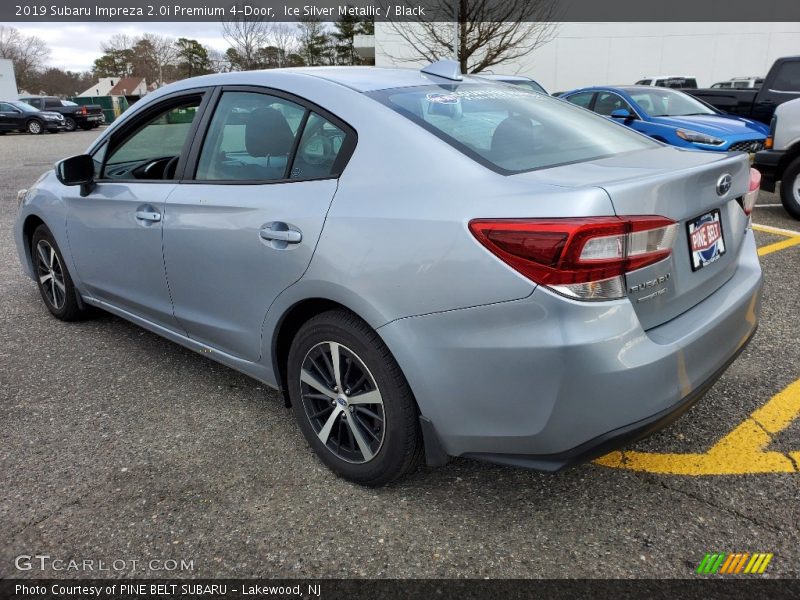 Ice Silver Metallic / Black 2019 Subaru Impreza 2.0i Premium 4-Door