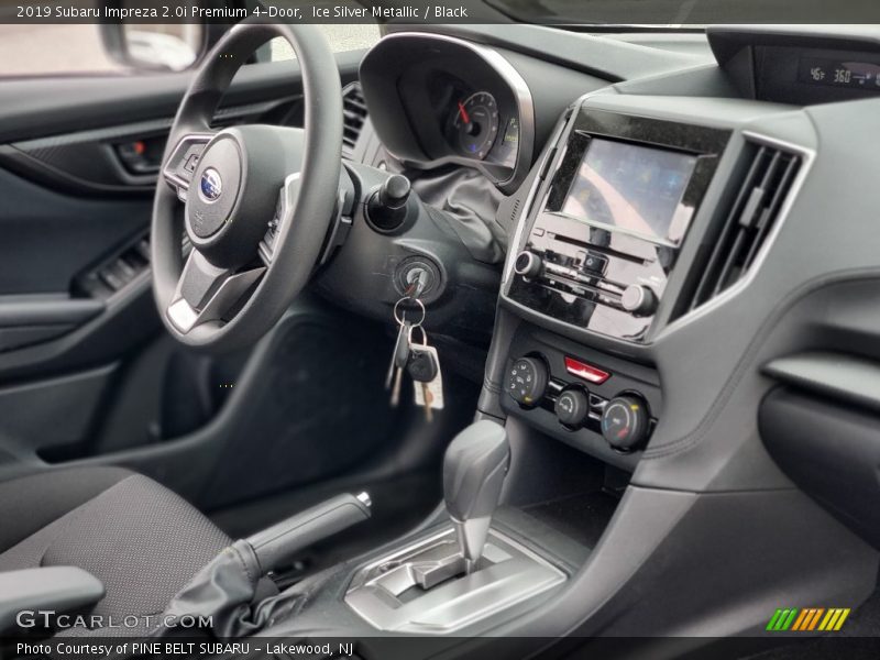 Ice Silver Metallic / Black 2019 Subaru Impreza 2.0i Premium 4-Door