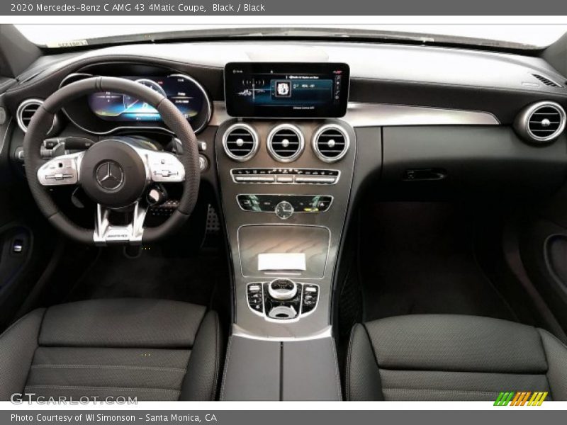 Dashboard of 2020 C AMG 43 4Matic Coupe