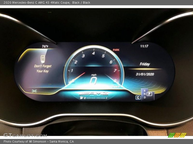  2020 C AMG 43 4Matic Coupe AMG 43 4Matic Coupe Gauges