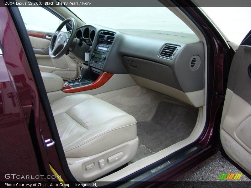 Black Cherry Pearl / Ivory 2004 Lexus GS 300