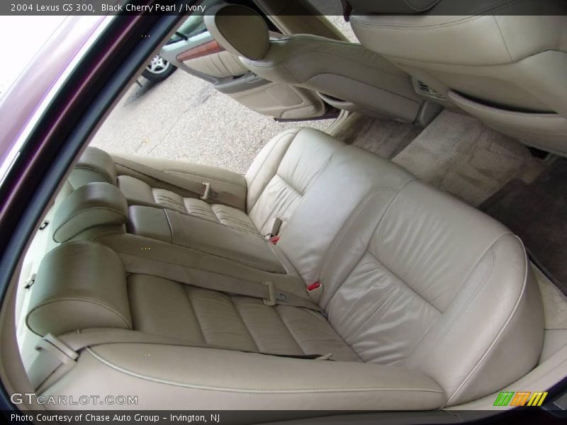 Black Cherry Pearl / Ivory 2004 Lexus GS 300