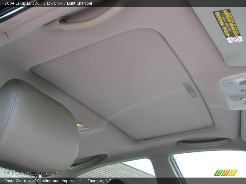 Black Onyx / Light Charcoal 2004 Lexus ES 330