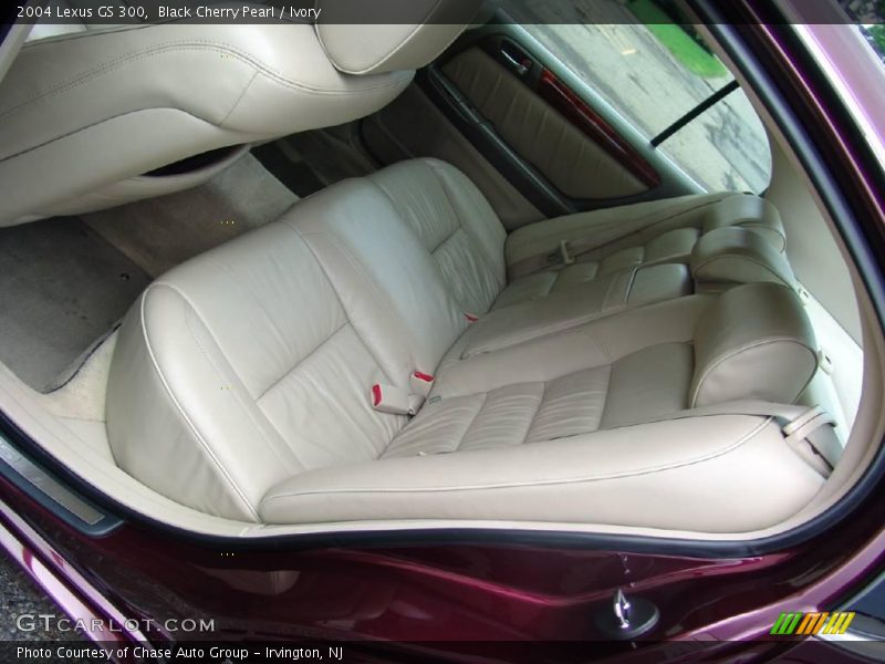 Black Cherry Pearl / Ivory 2004 Lexus GS 300