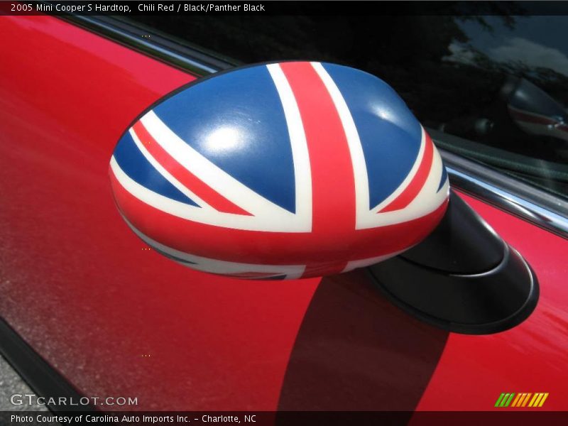 Chili Red / Black/Panther Black 2005 Mini Cooper S Hardtop