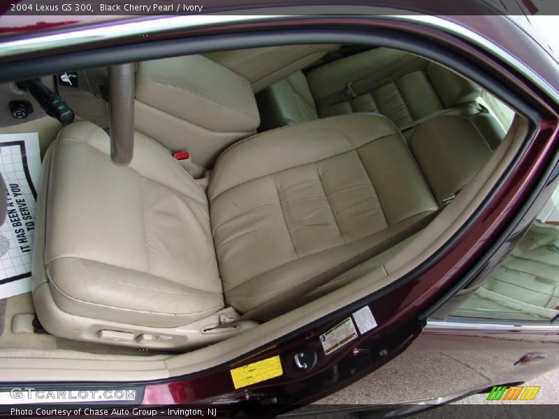 Black Cherry Pearl / Ivory 2004 Lexus GS 300