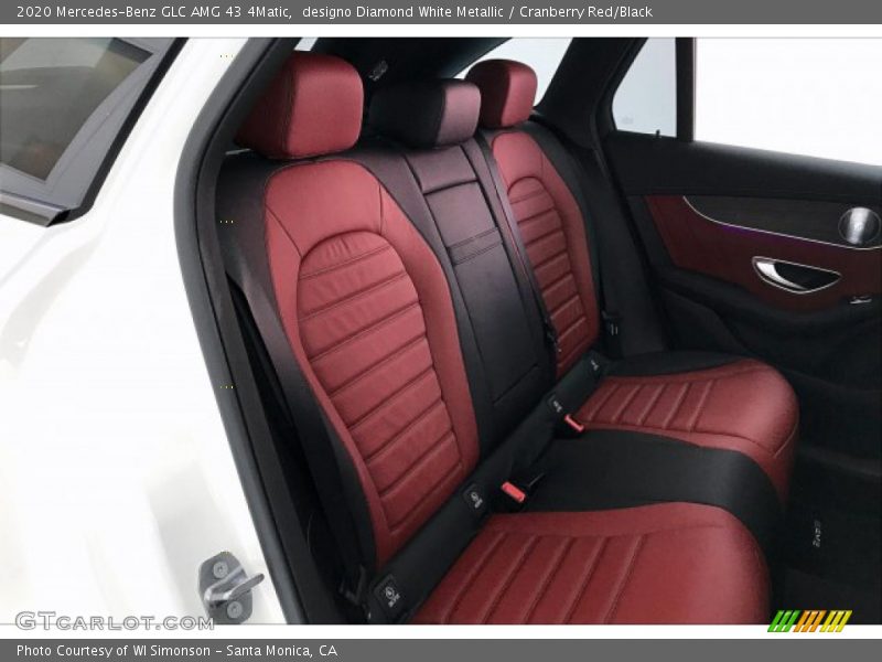 Rear Seat of 2020 GLC AMG 43 4Matic