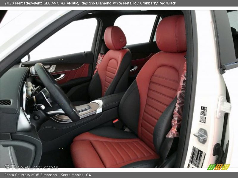 Front Seat of 2020 GLC AMG 43 4Matic