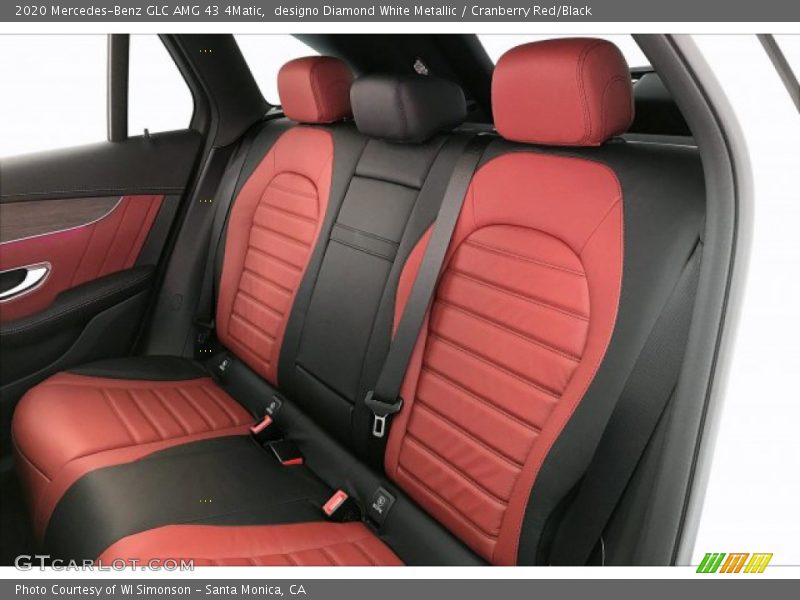 Rear Seat of 2020 GLC AMG 43 4Matic