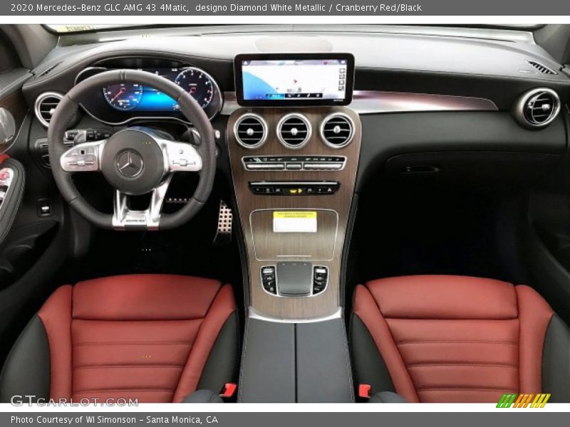 Dashboard of 2020 GLC AMG 43 4Matic