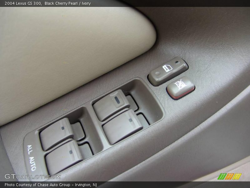 Black Cherry Pearl / Ivory 2004 Lexus GS 300