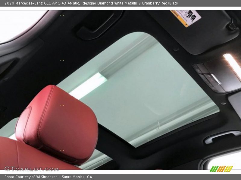 Sunroof of 2020 GLC AMG 43 4Matic