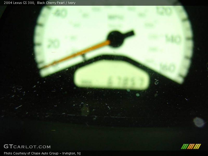 Black Cherry Pearl / Ivory 2004 Lexus GS 300