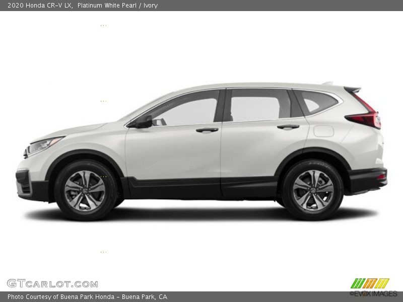 Platinum White Pearl / Ivory 2020 Honda CR-V LX