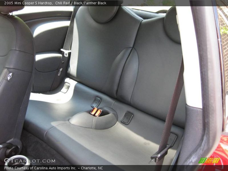 Chili Red / Black/Panther Black 2005 Mini Cooper S Hardtop