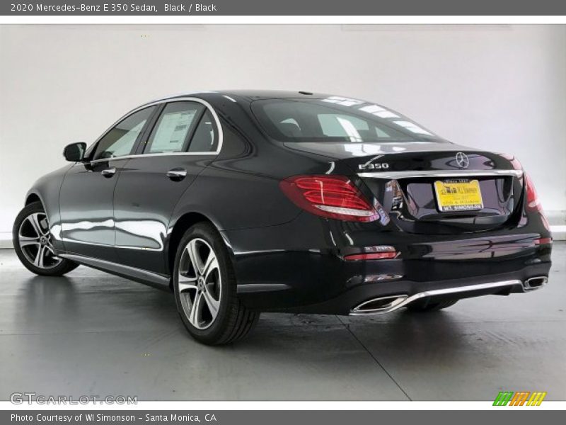 Black / Black 2020 Mercedes-Benz E 350 Sedan