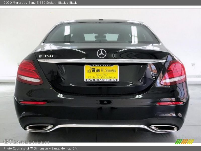 Black / Black 2020 Mercedes-Benz E 350 Sedan