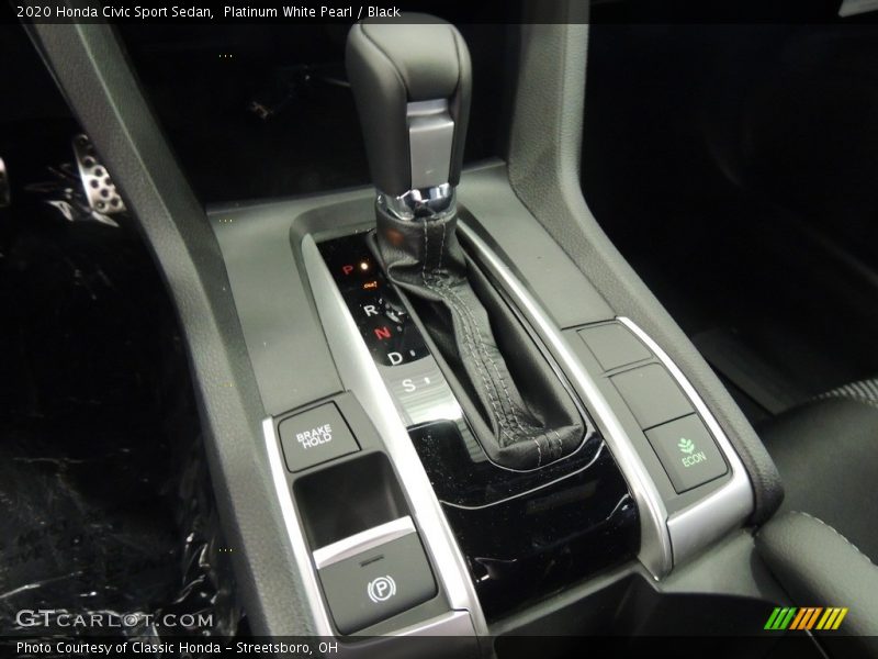  2020 Civic Sport Sedan CVT Automatic Shifter