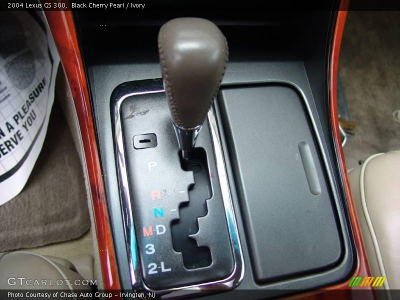 Black Cherry Pearl / Ivory 2004 Lexus GS 300