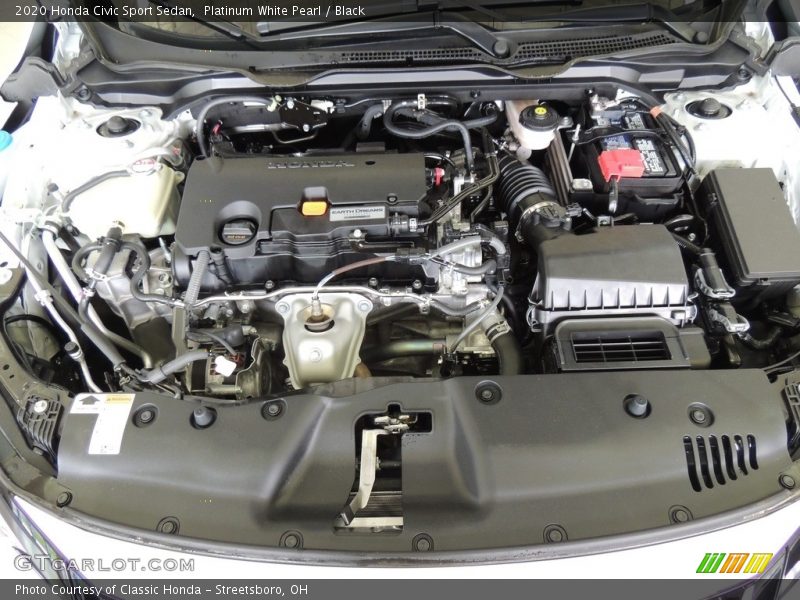  2020 Civic Sport Sedan Engine - 2.0 Liter DOHC 16-Valve i-VTEC 4 Cylinder