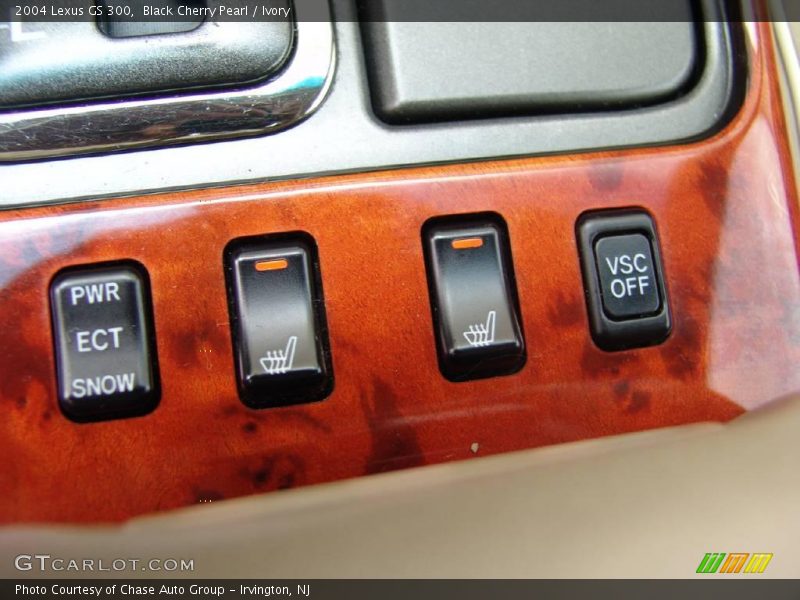 Black Cherry Pearl / Ivory 2004 Lexus GS 300