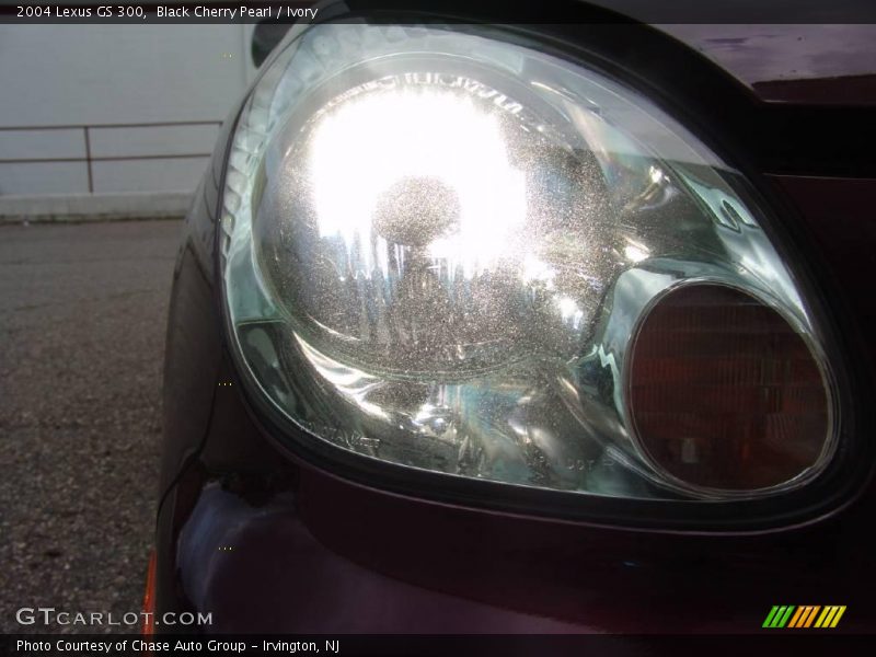 Black Cherry Pearl / Ivory 2004 Lexus GS 300