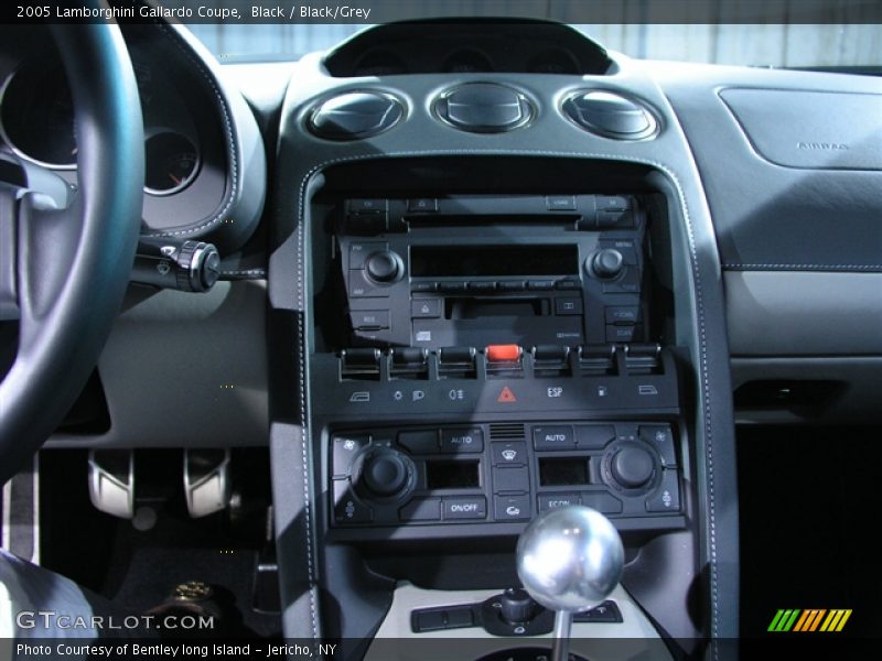 Black / Black/Grey 2005 Lamborghini Gallardo Coupe