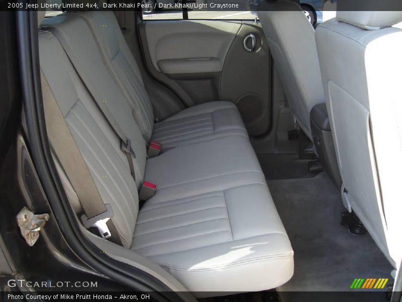 Dark Khaki Pearl / Dark Khaki/Light Graystone 2005 Jeep Liberty Limited 4x4