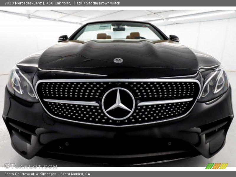 Black / Saddle Brown/Black 2020 Mercedes-Benz E 450 Cabriolet