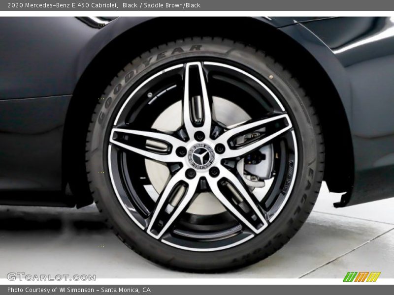 Black / Saddle Brown/Black 2020 Mercedes-Benz E 450 Cabriolet