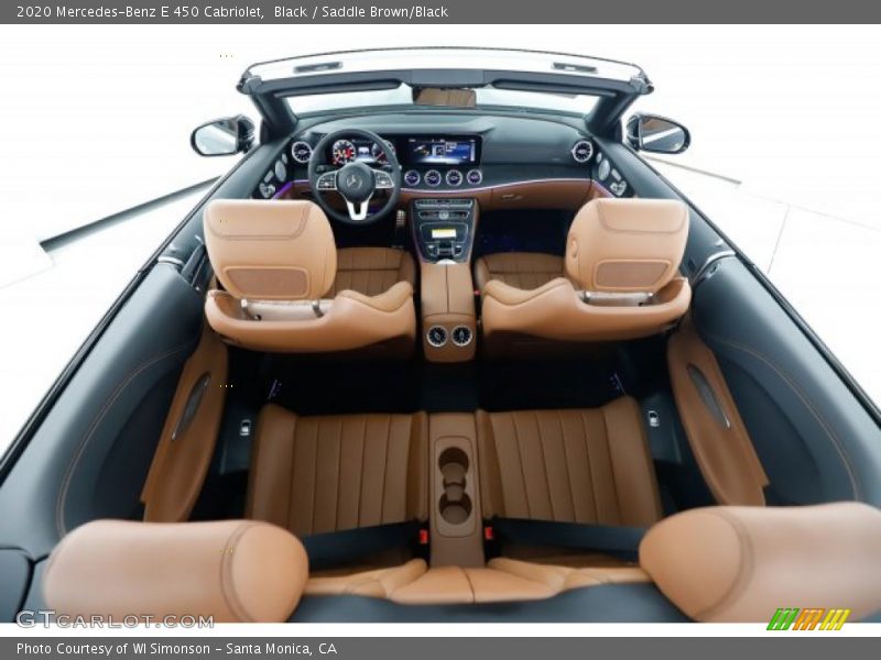 Black / Saddle Brown/Black 2020 Mercedes-Benz E 450 Cabriolet