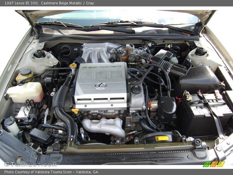 Cashmere Beige Metallic / Gray 1997 Lexus ES 300
