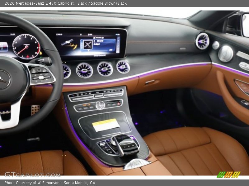 Black / Saddle Brown/Black 2020 Mercedes-Benz E 450 Cabriolet