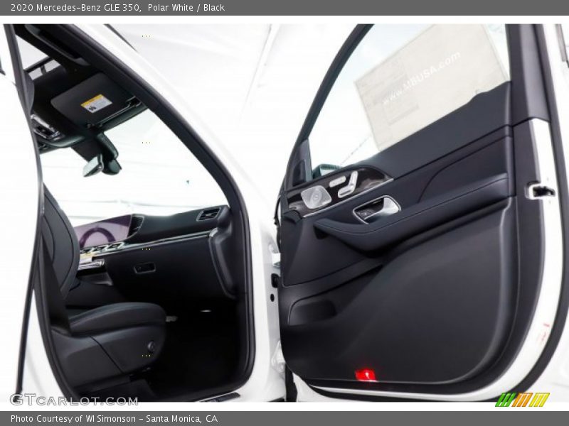 Polar White / Black 2020 Mercedes-Benz GLE 350