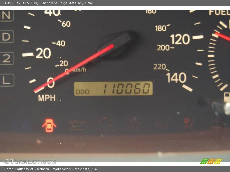 Cashmere Beige Metallic / Gray 1997 Lexus ES 300