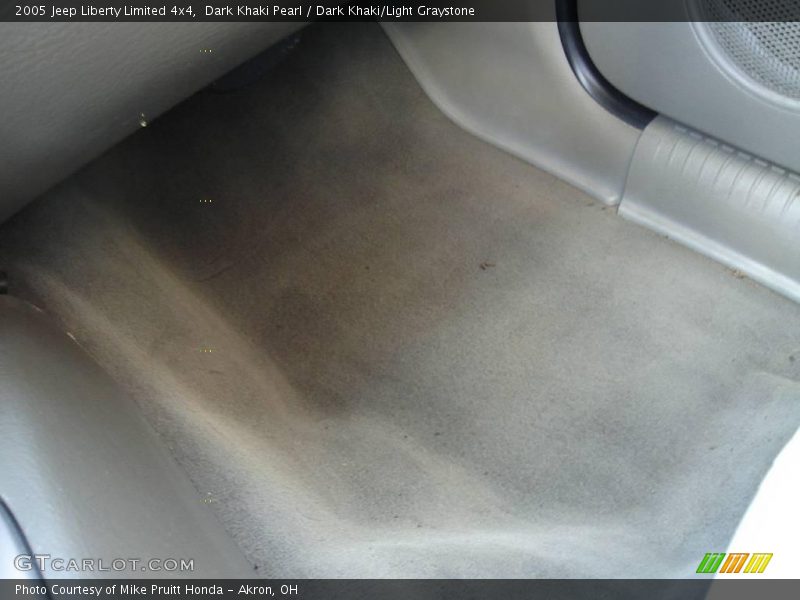 Dark Khaki Pearl / Dark Khaki/Light Graystone 2005 Jeep Liberty Limited 4x4