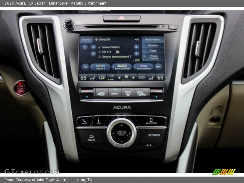 Lunar Silver Metallic / Parchment 2020 Acura TLX Sedan