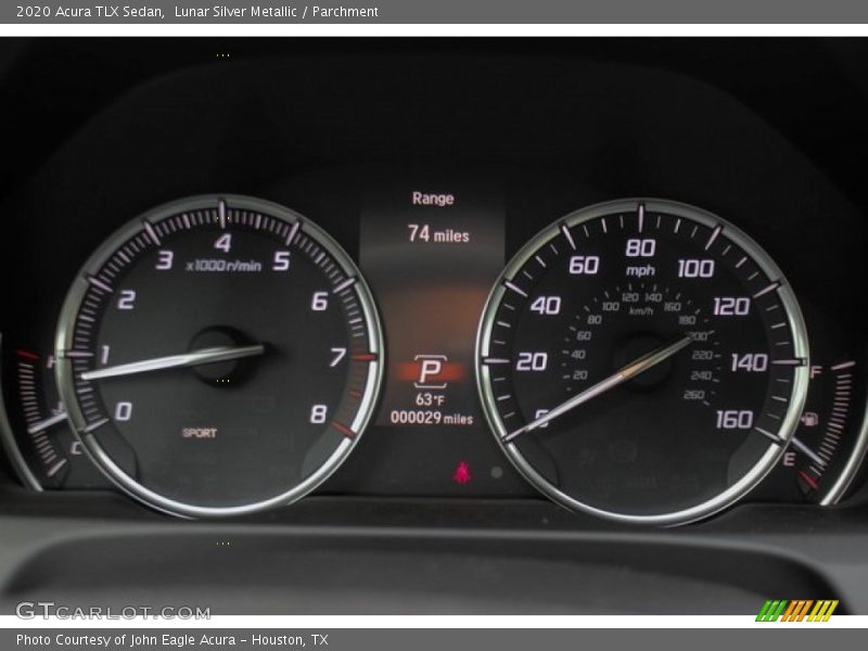 Lunar Silver Metallic / Parchment 2020 Acura TLX Sedan