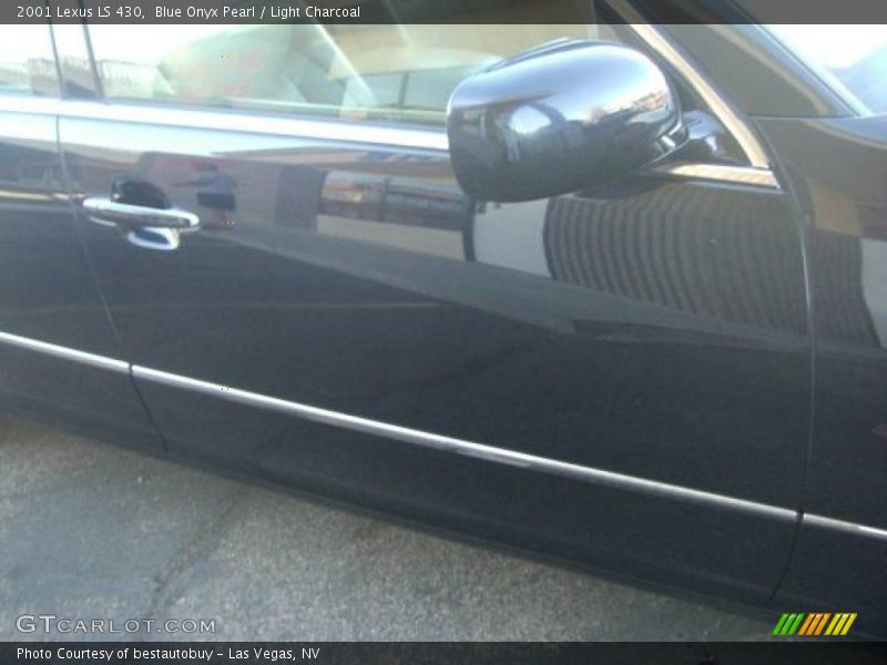 Blue Onyx Pearl / Light Charcoal 2001 Lexus LS 430