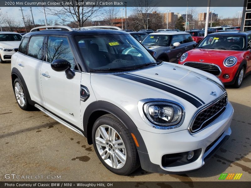 Front 3/4 View of 2020 Countryman Cooper S All4