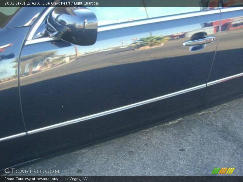 Blue Onyx Pearl / Light Charcoal 2001 Lexus LS 430