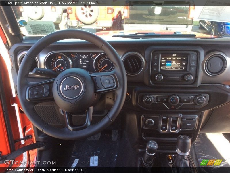 Firecracker Red / Black 2020 Jeep Wrangler Sport 4x4