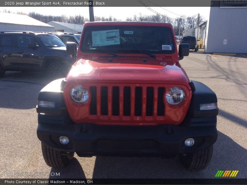 Firecracker Red / Black 2020 Jeep Wrangler Sport 4x4