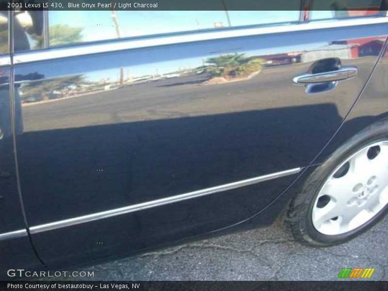 Blue Onyx Pearl / Light Charcoal 2001 Lexus LS 430